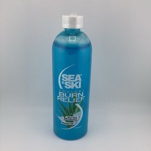 New Sea & Ski Coolest Burn Relief Aloe Vera & Lidocaine 16 Fl Oz